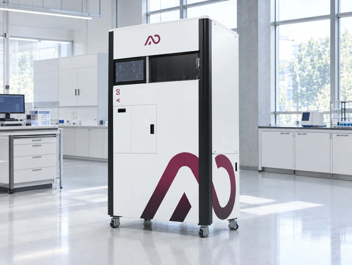 AO Metal A50 LPBF metal 3D printer in a materials laboratory